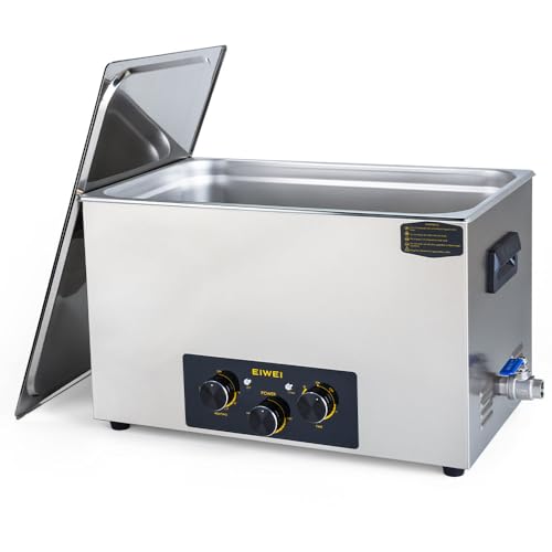 3L Ultrasonic Cleaner, One-Touch Cleaning, Heating, Dual-Frequency, Sweep Frequency, Touch Ultrasonic Cleaning Machine for Labs,Carburetor,Jewelry,Dentures,Automotive Parts
