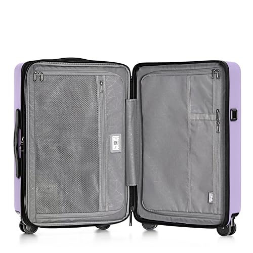 Traveler's Choice Markham Hardside Expandable Luggage with Double Spinner Wheels, Carry-On 21-Inch Suitcase, Green