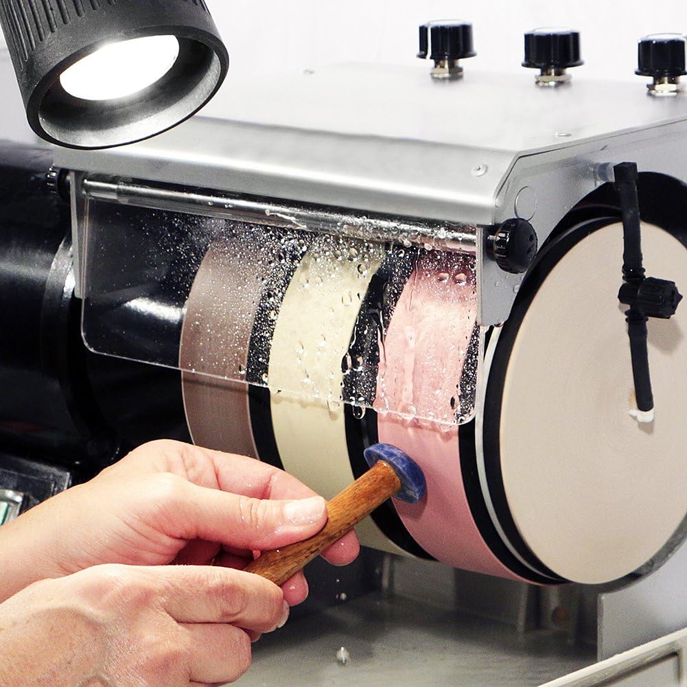 CabKing 6 Cabbing Machine | Lapidary Rock Grinder Polisher | Model CABKING-6V3