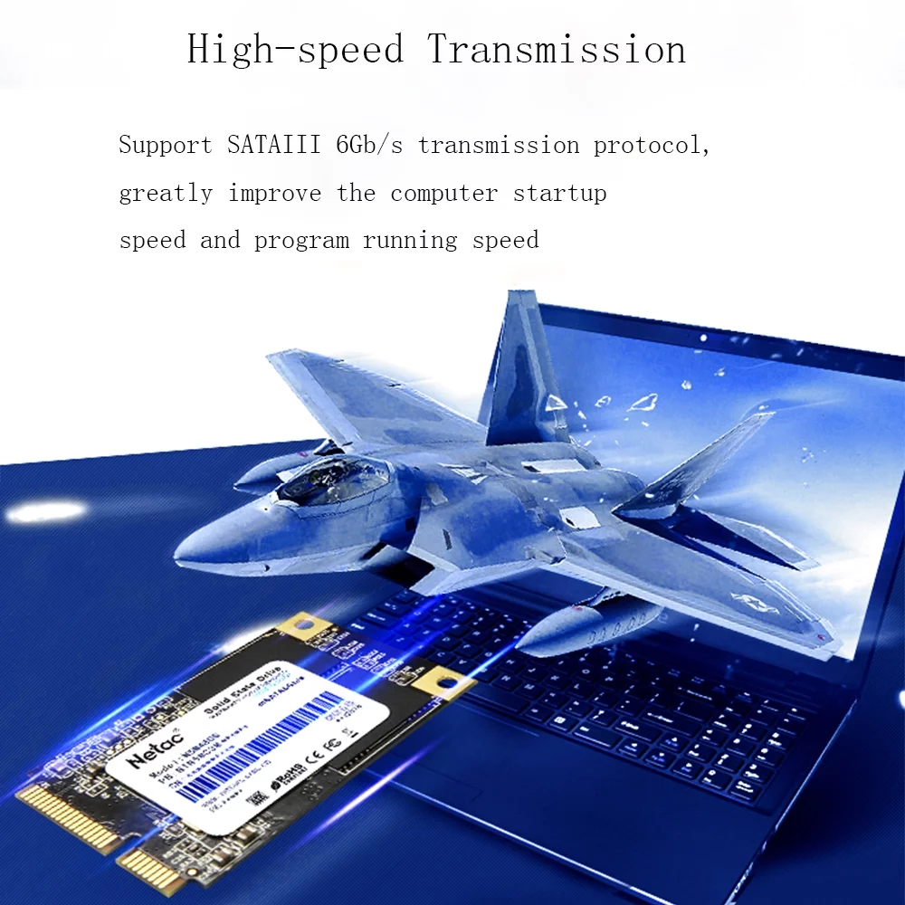 Netac N5M 256GB Solid State Drive,Turbocharge Your Device, Small Compact Design, Universal Compatibility