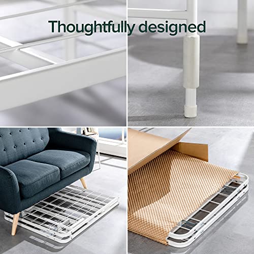 ZINUS Rumi 14in Full Metal Bed Frame, Quick Assembly SmartBase® Mattress Foundation, Heavy Duty Sturdy Steel with No Box Spring Needed, Eco-Friendly Packaging, Black