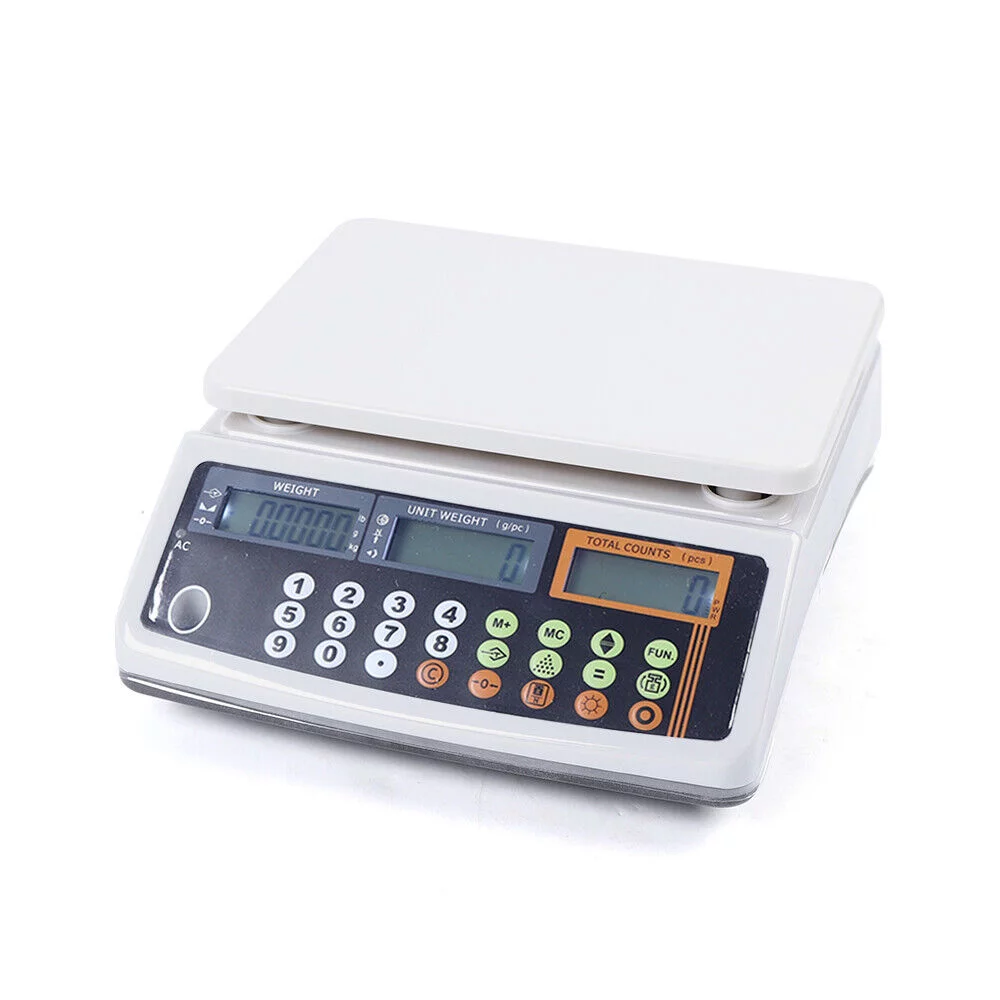110V Digital Parts Coin Precise Counting Scale Weight Scale with LCD Display Retail