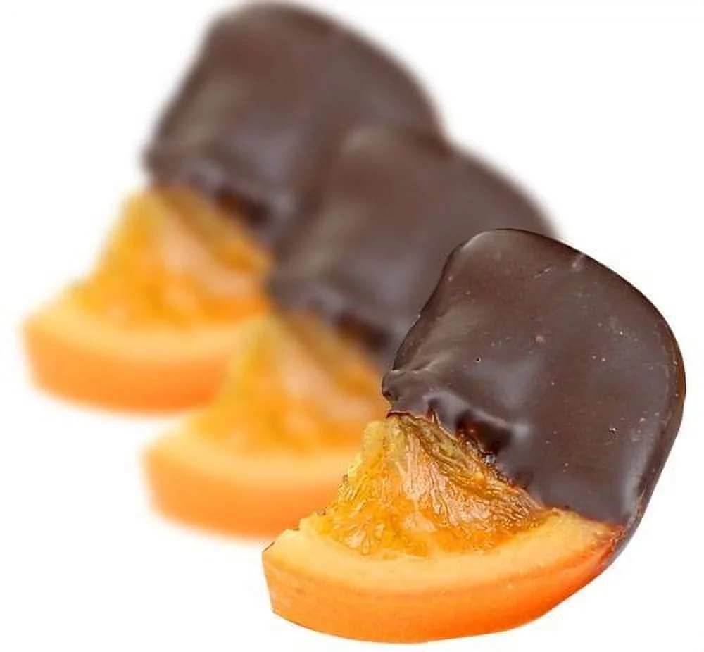 Orange Slices Dipped In Milk Chocolate, 1Lb