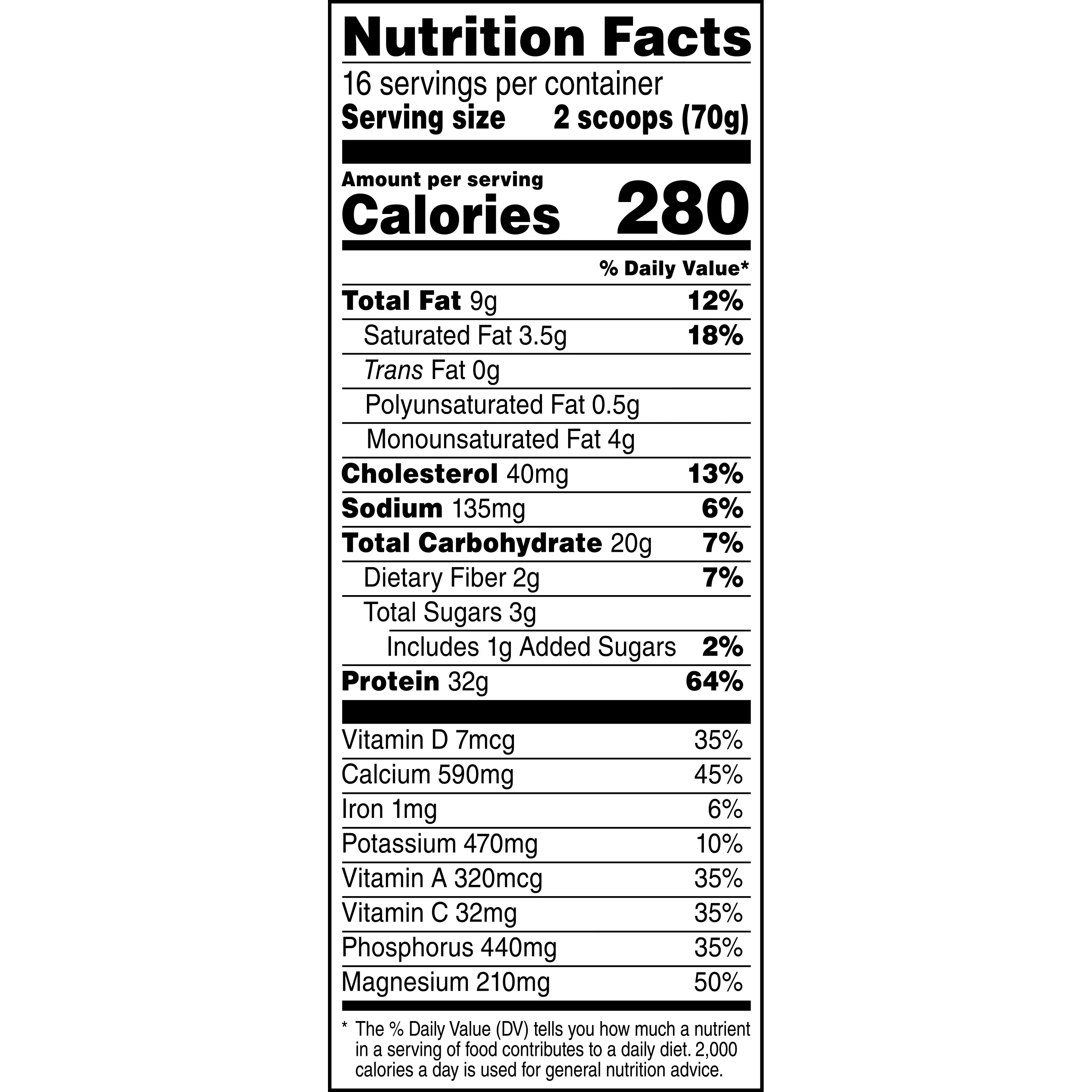 Muscle Milk Genuine Protein Powder, 32g Protein, Chocolate, 2.47 Pound, 16 Servings