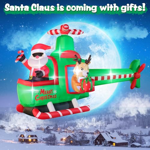 FunFanso 14 FT Christmas Inflatable Snowman with Bird, Blow Up Outdoor Decorations Built-in Bright LED Light, Giant Blow Up Snowman Wear Magic Hat Garden Yard Patio Holiday Mall Display Hall Decor