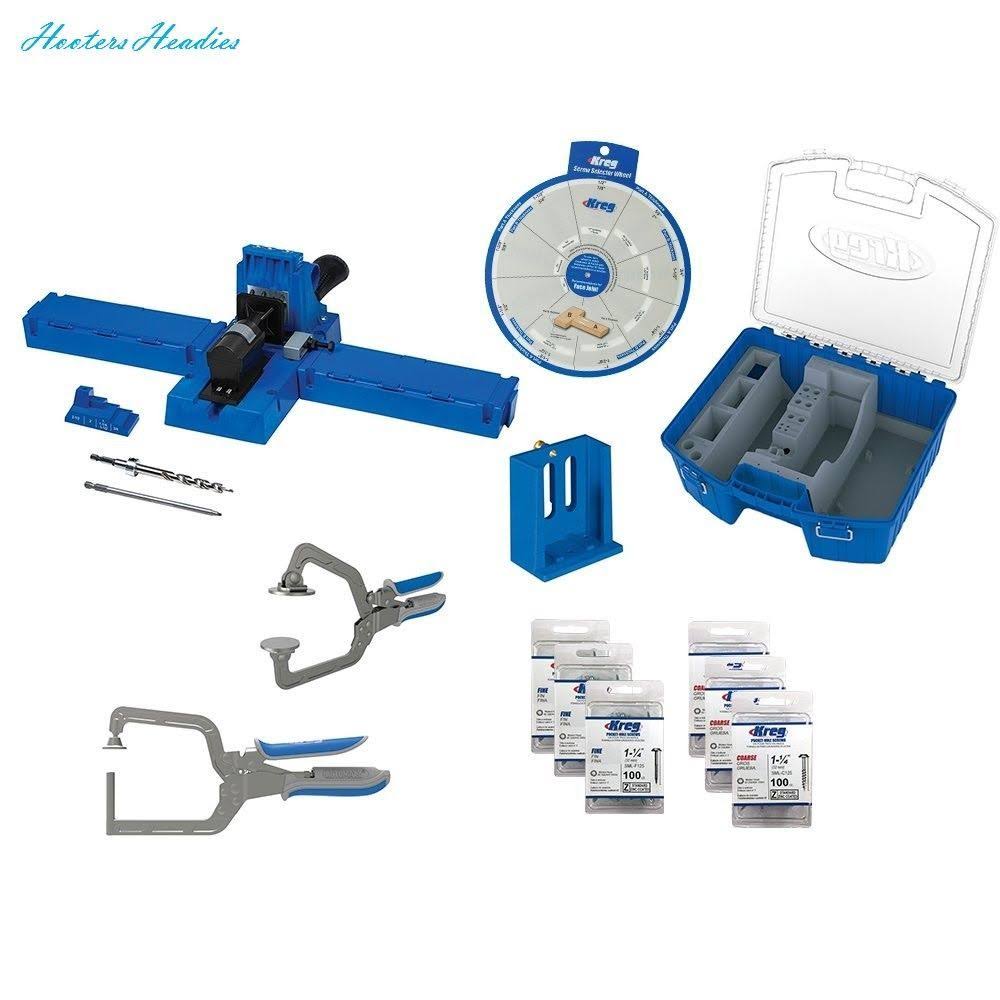 Kreg Pocket Hole Jig K5MS Super Kit for Woodworking DIY Projects Carpentry