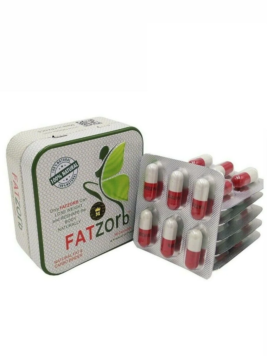 Fatzorb Weight Loss Herbal Natural Formula Fat Burner Slimming 36 pills