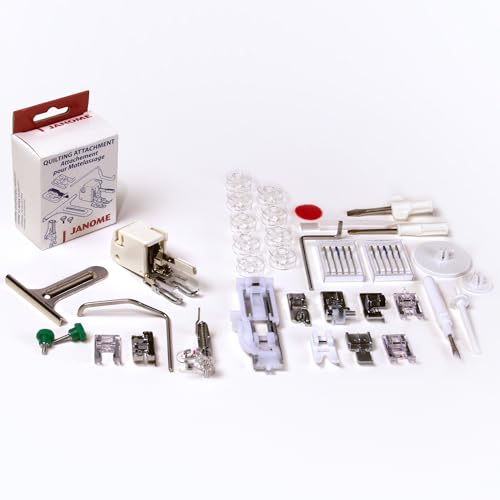 Janome Heavy Duty HD-3000 Black Edition Sewing Machine with Bonus 6 Piece Quilting Kit