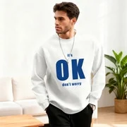 【 Made in the USA 】 Custom hoodie, custom logo round neck hoodie, personalized text hoodie, round neck warm hoodie, personalized hoodie, your DIY hoodie, Christmas hoodie