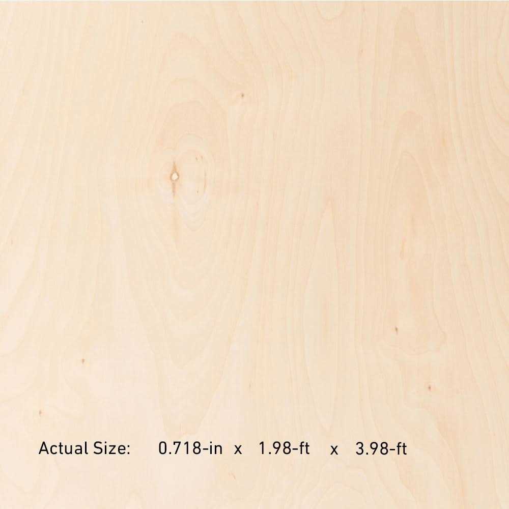 Lowe’s 1/2-in x 2-ft x 4-ft Birch Sanded Plywood