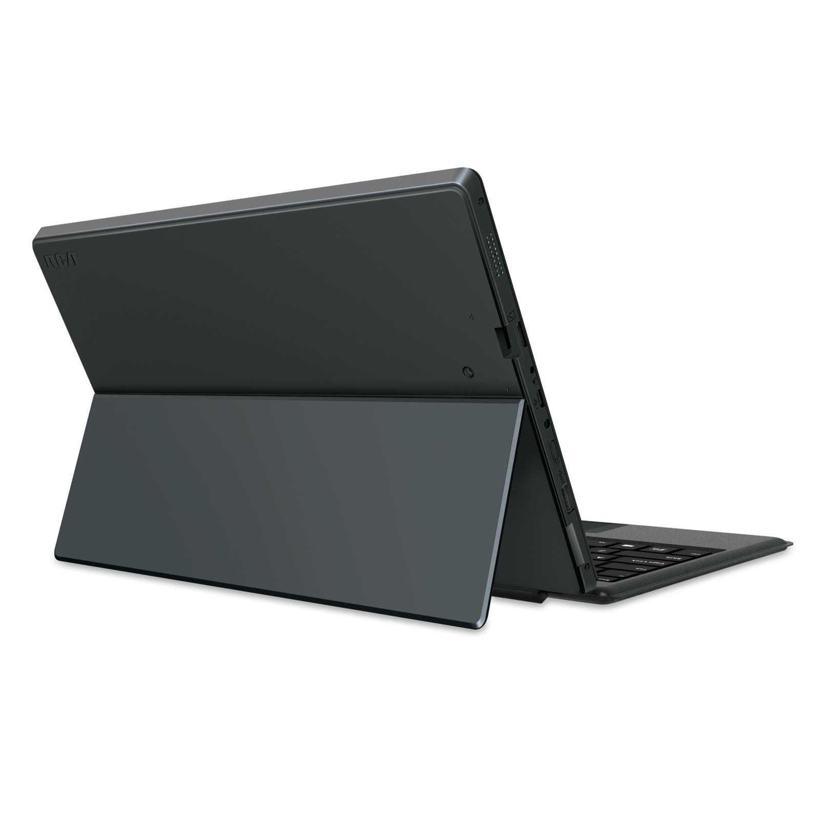 RCA 12.2 inch Windows 2-in-1 Tablet with Travel Keyboard, Charcoal