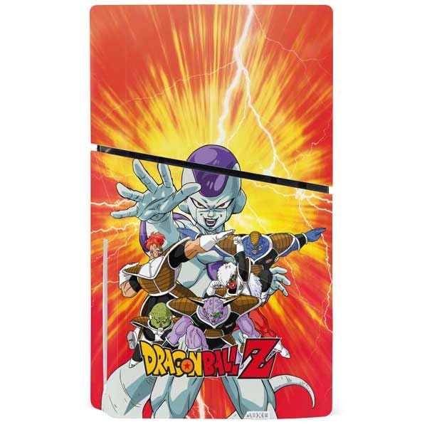 Skinit Decal Gaming Skin Compatible with PS5 Slim Disk Console - Officially Licensed Dragon Ball Z Goku Iconic Kanji Symbol Design