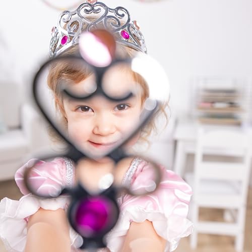 Melissa & Doug Princess Role Play Costume Set (3 pcs)- Pink Gown, Tiara, Wand