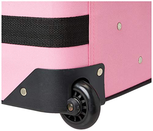 Rockland Fashion Expandable Softside Upright Luggage Set, Charcoal, 2-Piece (14/19)