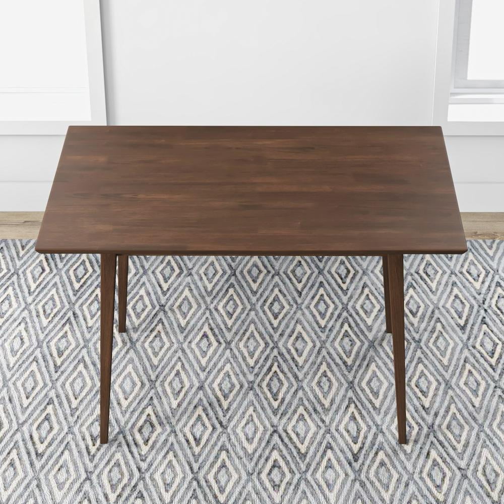 Alpella Modern Style Solid Wood Walnut 47