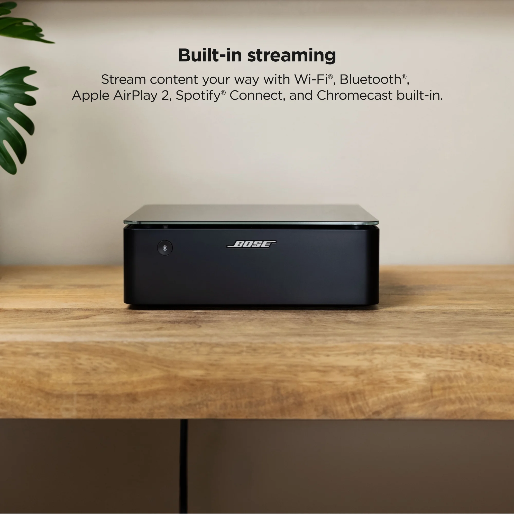 Bose Music Amplifier, Speaker Amp with Wi-Fi & Bluetooth