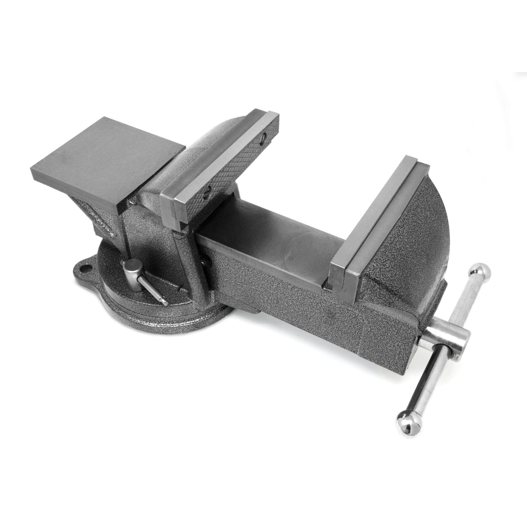 Wen 456BV 6-Inch Heavy Duty Cast Iron Bench Vise with Swivel Base