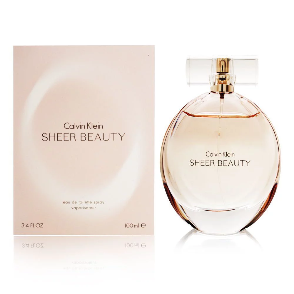 Calvin Klein Sheer Beauty For Women Eau de Toilette 3.4 fl oz *EN