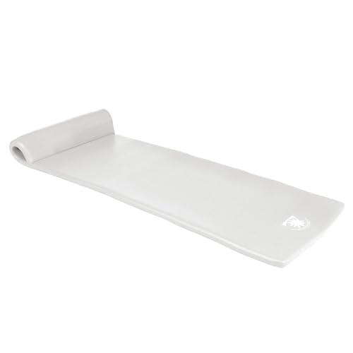 TRC Recreation White Ultimate Foam Pool Float, Made in USA