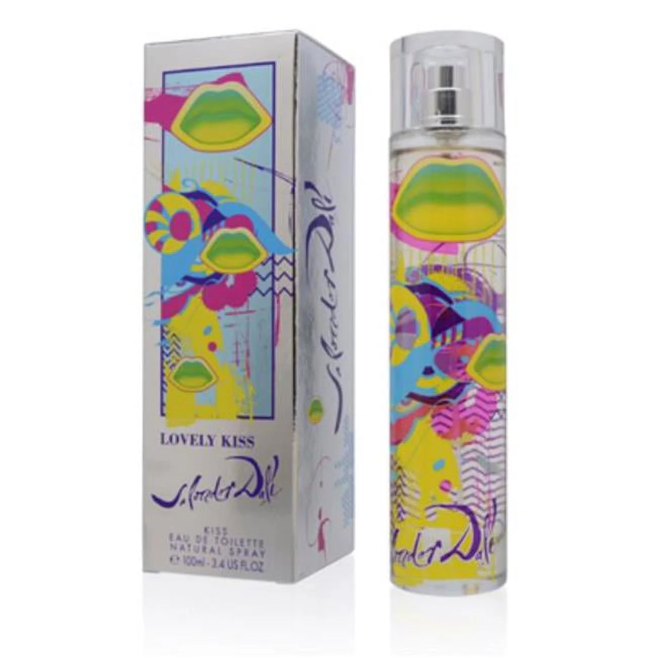 Salvador Dali  3.4 oz Lovely Kiss Eau De Toilette Spray for Women