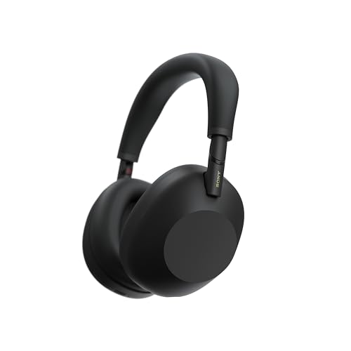 Sony WH-1000XM6 The Best Wireless Noise Canceling Headphones, HD NC Processor QN3, 12 Microphones, Adaptive NC Optimizer, Mastered by Engineers, Studio-Quality, 30-Hour Battery, Black