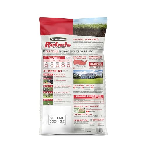 Pennington The Rebels Tall Fescue Grass Seed Mix 20 lb