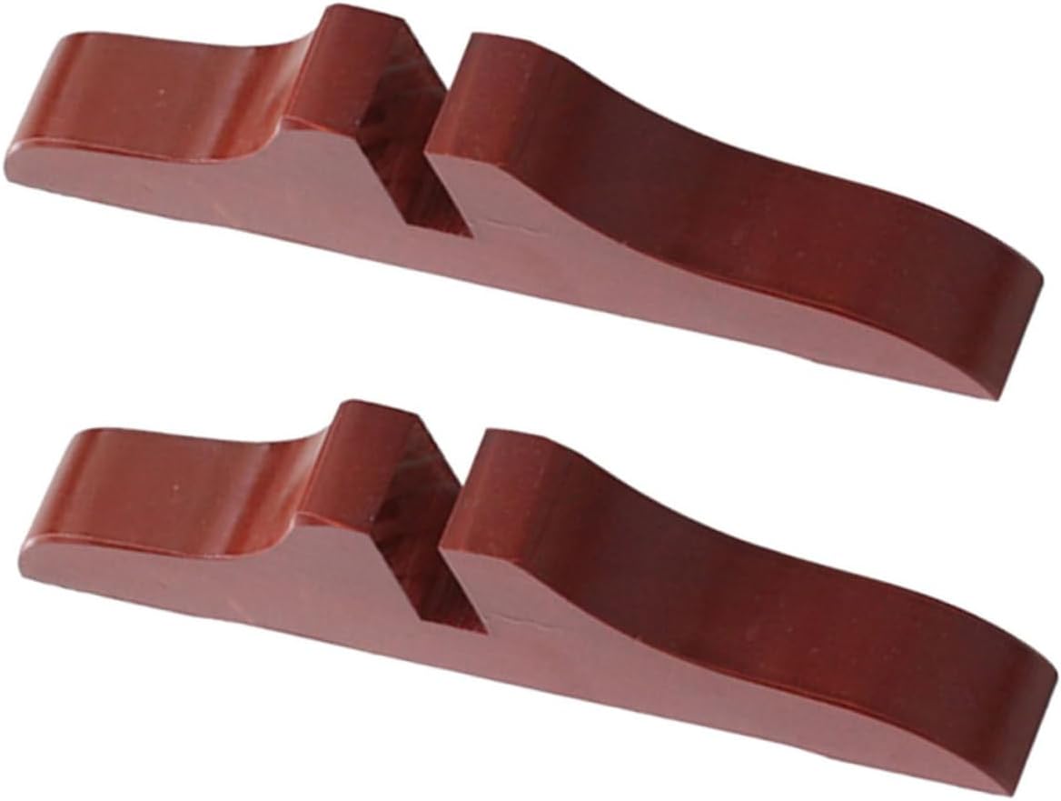 Amosfun 2pcs Screen Base Partition Stand Feet Partition Room Dividers Room Divider Stand Base Folding Screen Divider Base Support Legs Fences Divider Accessory Wooden Office Accessories