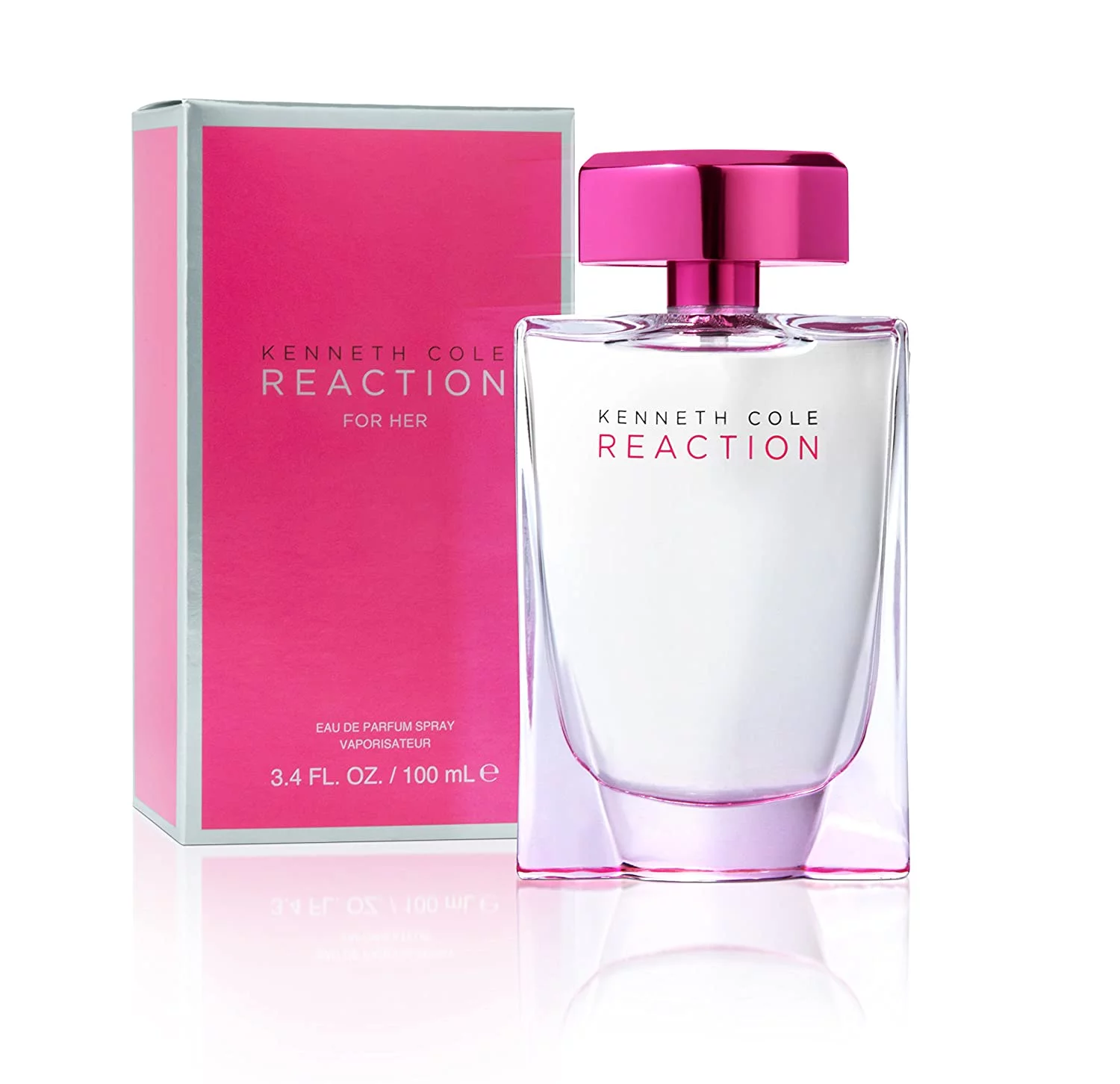 Pack of 2 New Kenneth Cole Reaction by Kenneth Cole, EDP Spray for Women 3.4 oz