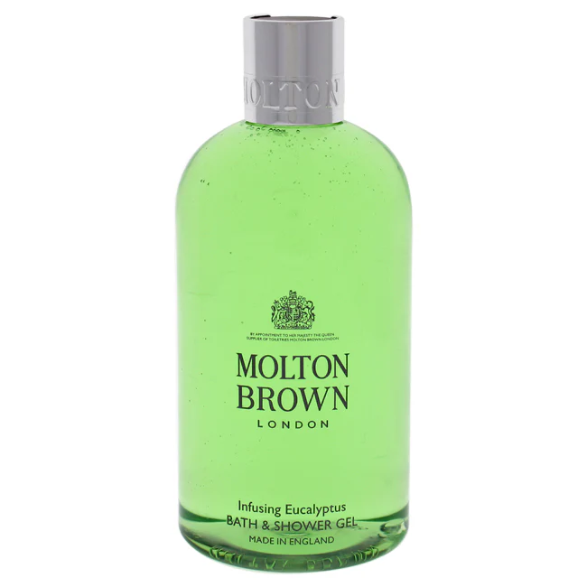 Infusing Eucalyptus Bath and Shower Gel by Molton Brown for Men - 10 oz Shower Gel