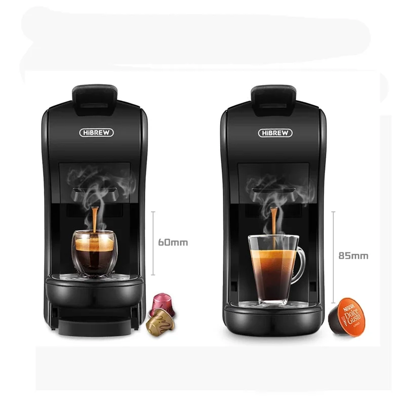3-in-1 Espresso Coffee Machine with Dolce Gusto Compatibility - Fast Heating, Auto Power Off - 220V-240V, 1450W