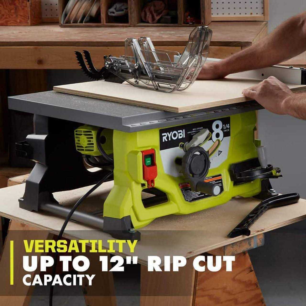 RYOBI RTS08 13 Amp 8-1/4 in Table Saw