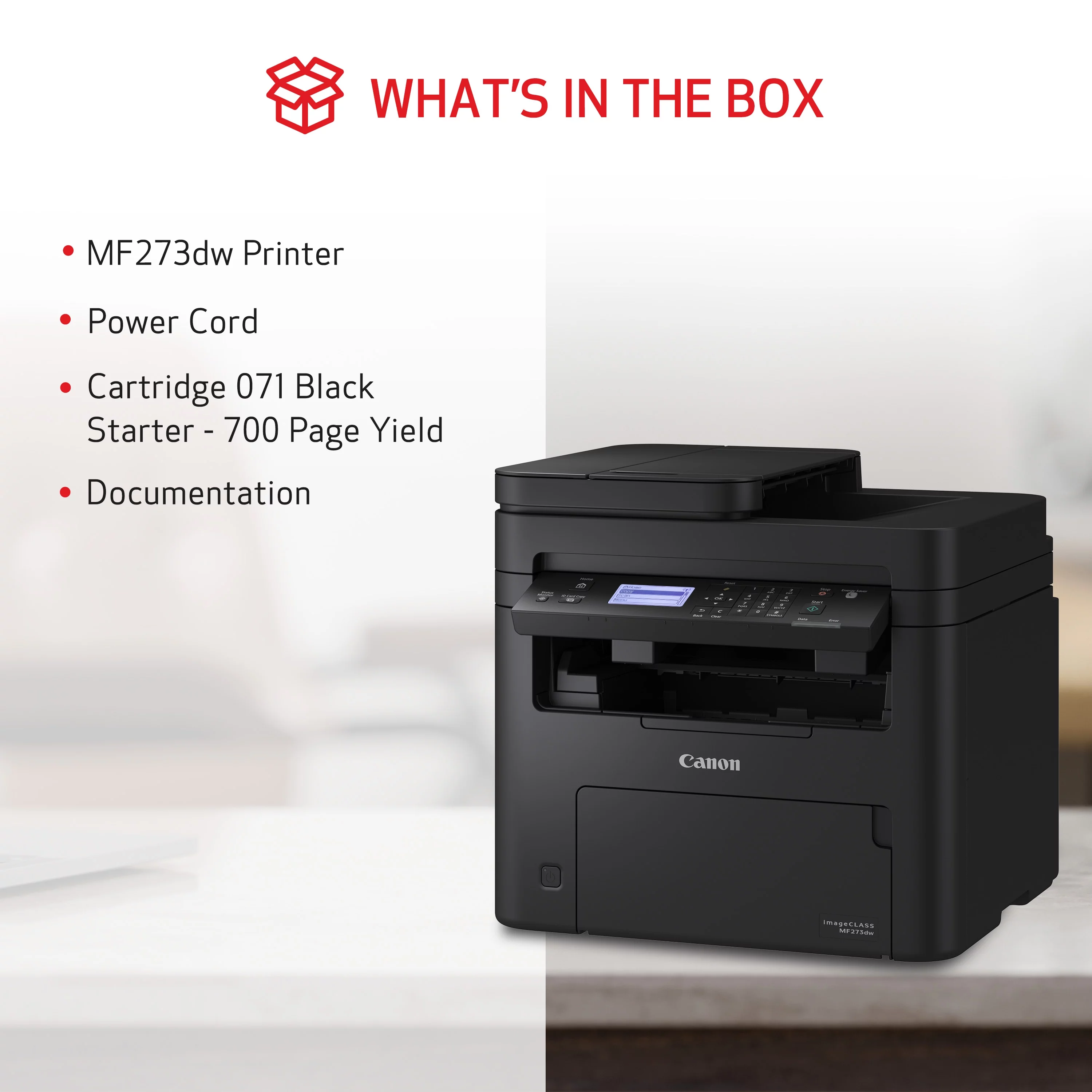 Canon imageCLASS MF273dw - Wireless, Duplex Laser Printer