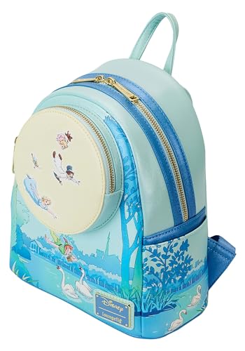 Loungefly Disney Peter Pan You Can Fly Glow Double Strap Shoulder Bag