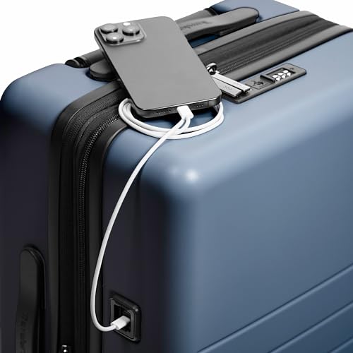 Traveler's Choice Markham Hardside Expandable Luggage with Double Spinner Wheels, Carry-On 21-Inch Suitcase, Green