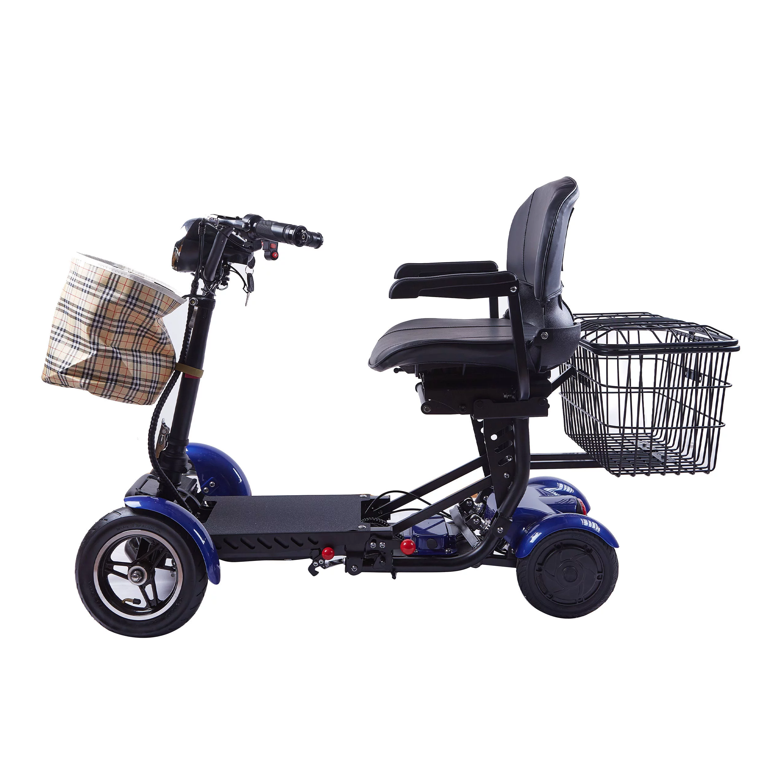 Klano KLX01 All Wheel Drive Foldable Mobility Scooters - Blue
