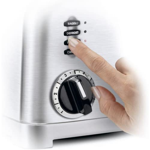 Cuisinart TOB-40N Custom Classic Toaster Oven Broiler, Brushed Stainless and Black