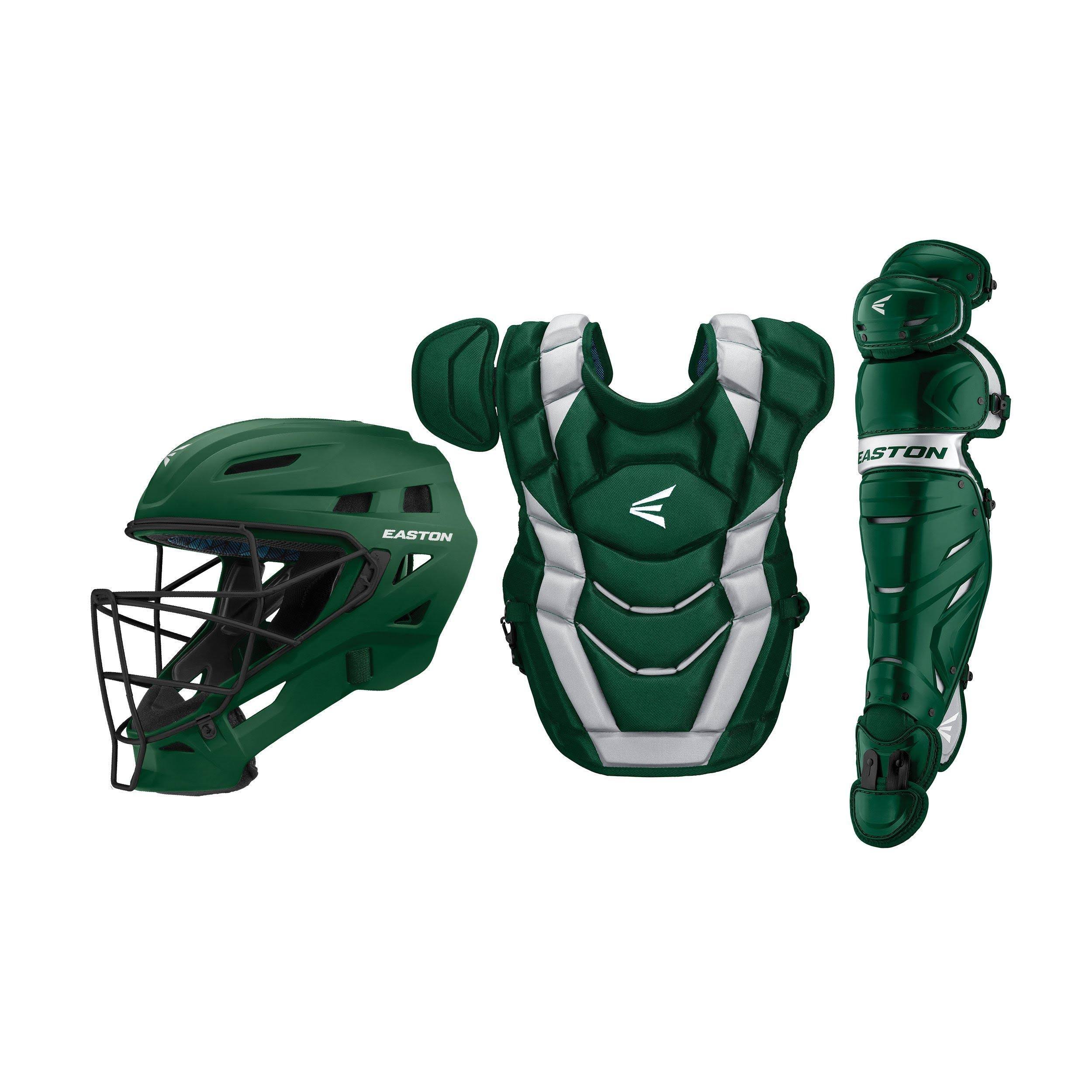 Easton Youth Elite x Catcher&s Set Green/Silver