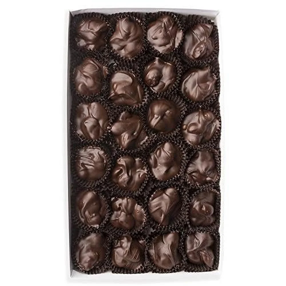 1 Lb Almond Clusters Mixed (Milk 65%  Dark 35%) Chocolate