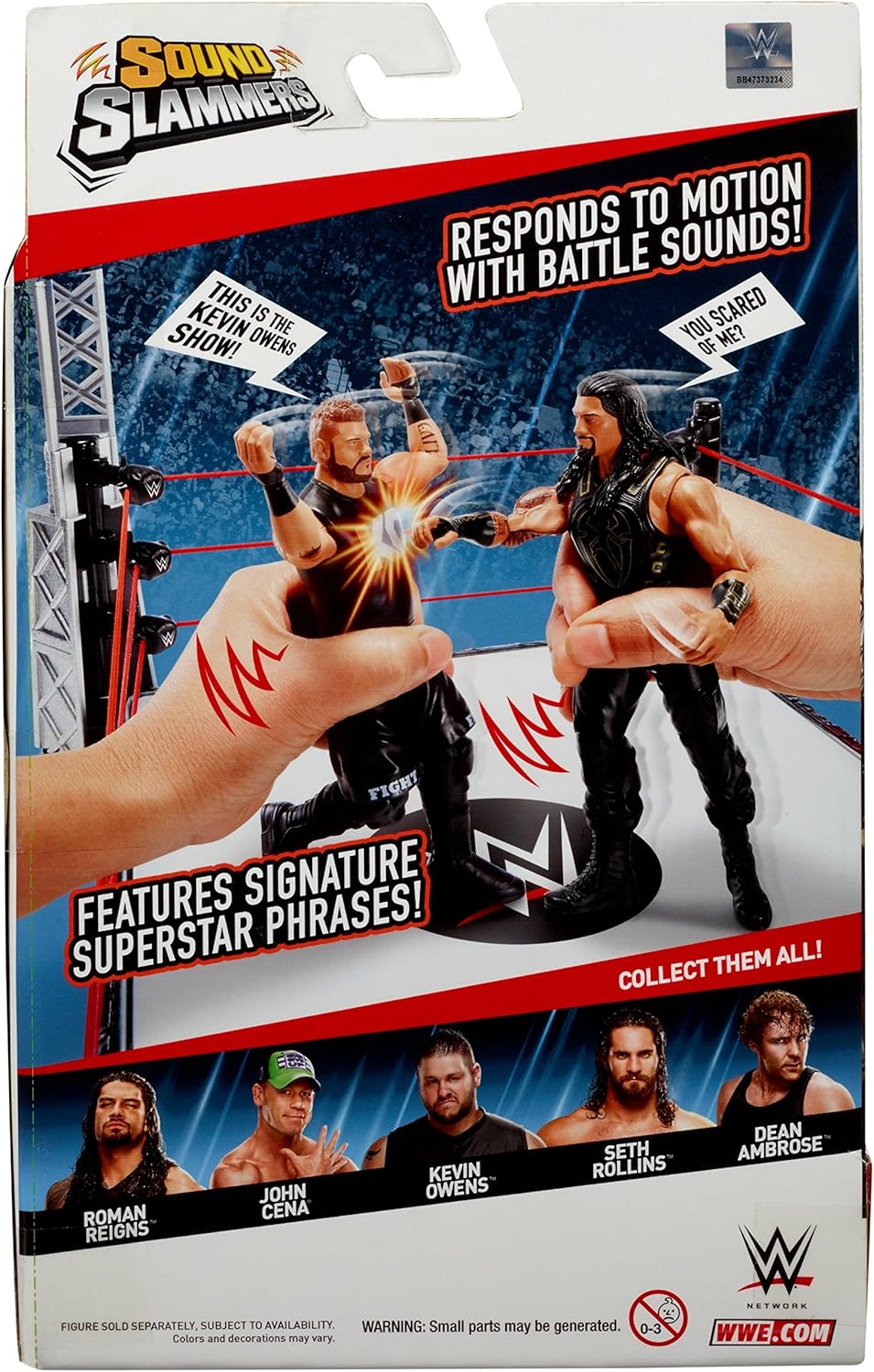 WWE Sound Slammers Roman Reigns Action Figure