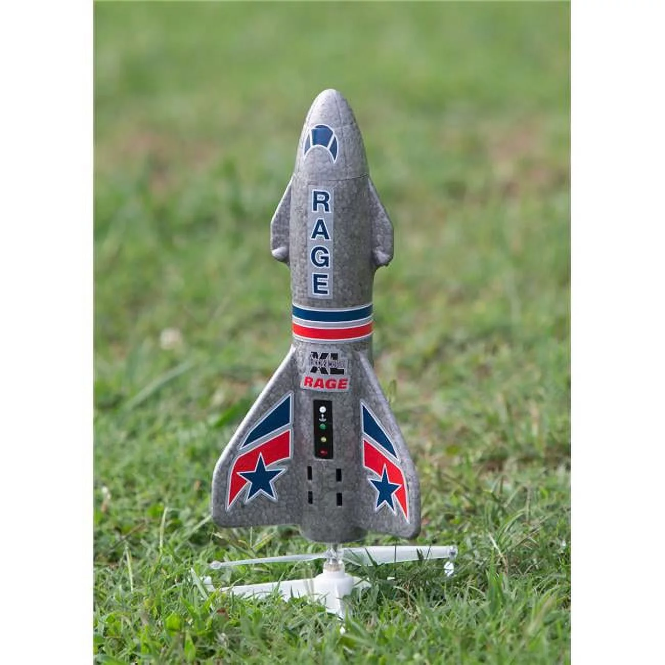 Rage RC RGR4150G Spinner Missile Electric Flight Rocket, Gray
