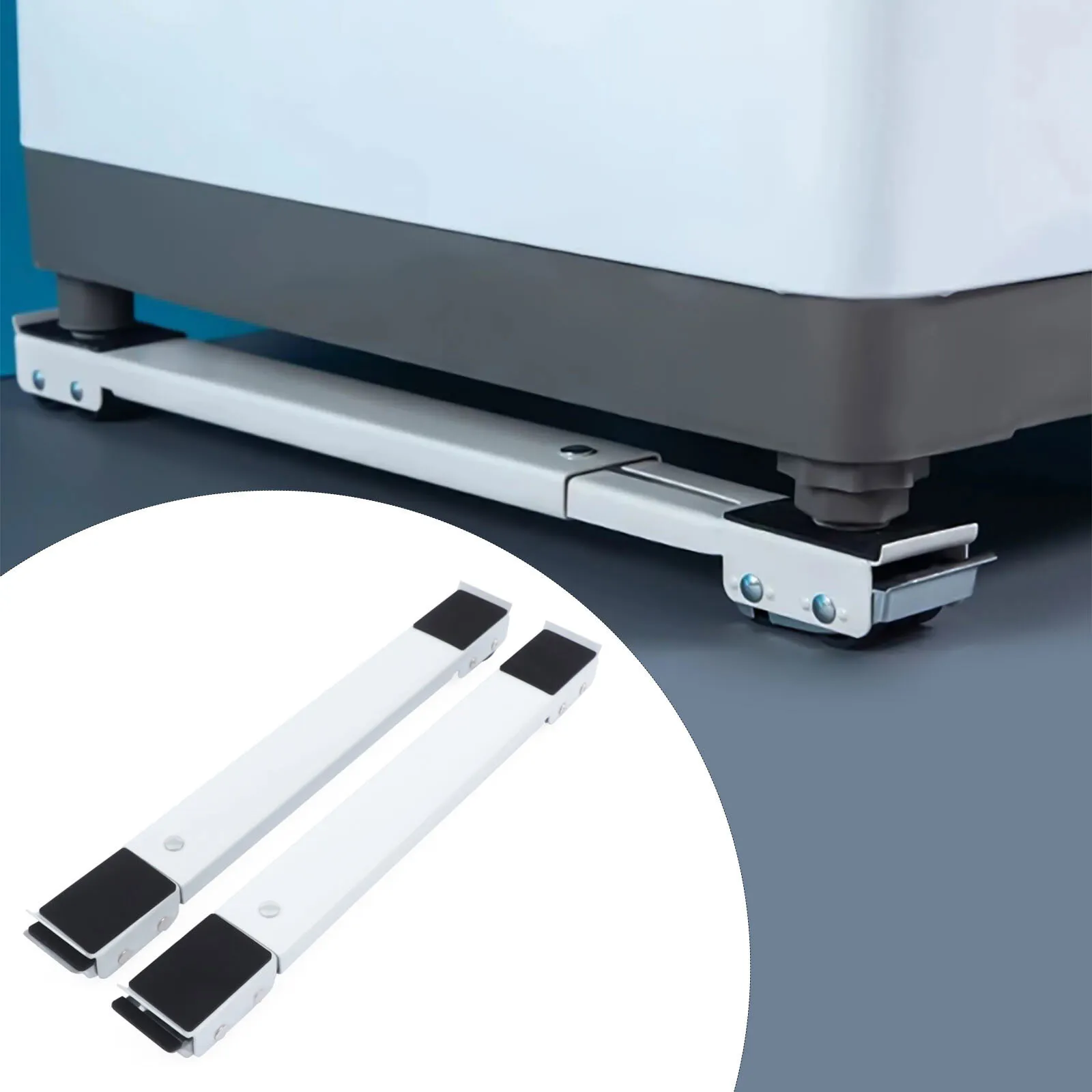 Adjustable Appliance Roller Mini Fridge Stand Mobile Washing Machine Base Stand