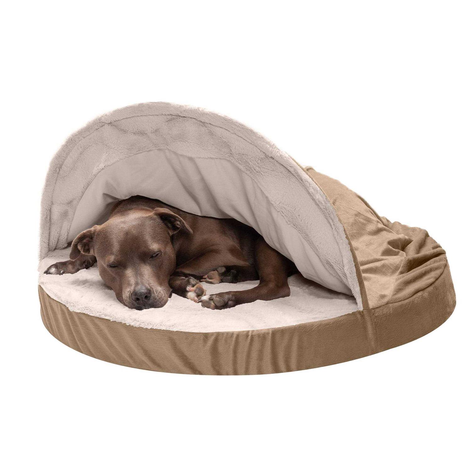 FurHaven Wave Fur ; Velvet Snuggery Orthopedic Pet Bed - Pet Supplies online store