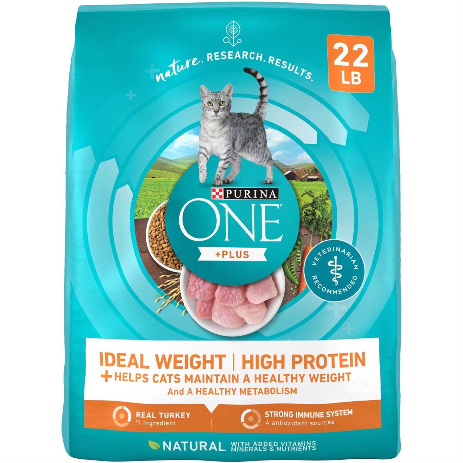 Purina ONE High Protein Healthy Weight Dry Cat Food - Pet Supplies online store