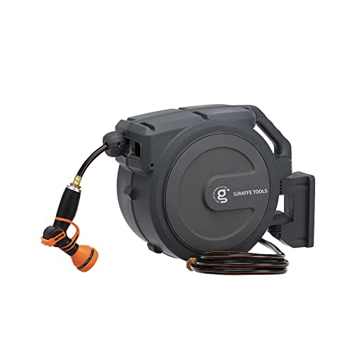 Giraffe Tools AW30 1/2MB Retractable Garden Hose Reel 1/2