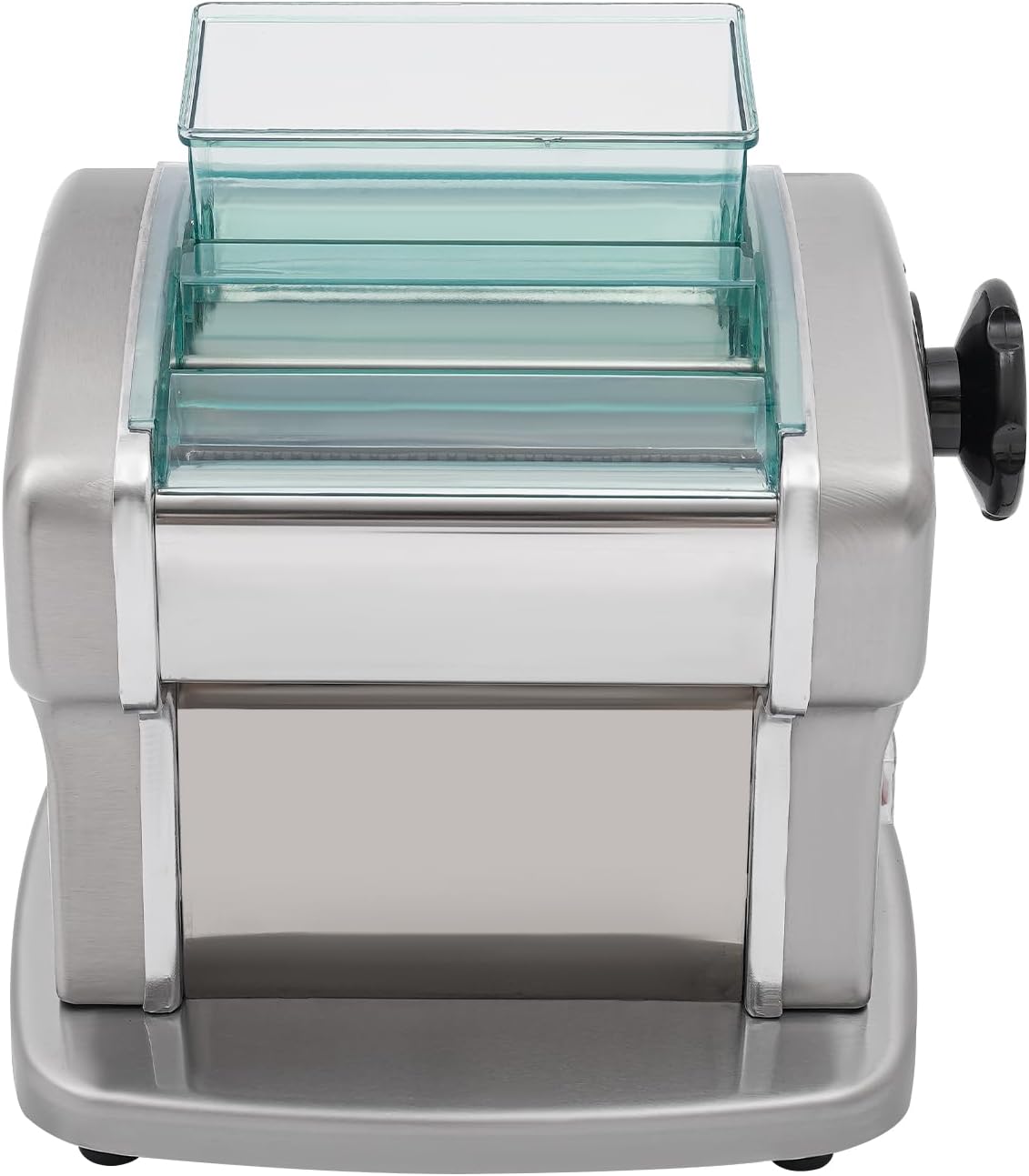 Electric Pasta Maker Machine, Automatic Noodle Machine with 9 Thickness Settings, Fresh Pasta Dough Sheet Roller Included 2 mm Stainless Steel Blade,135W