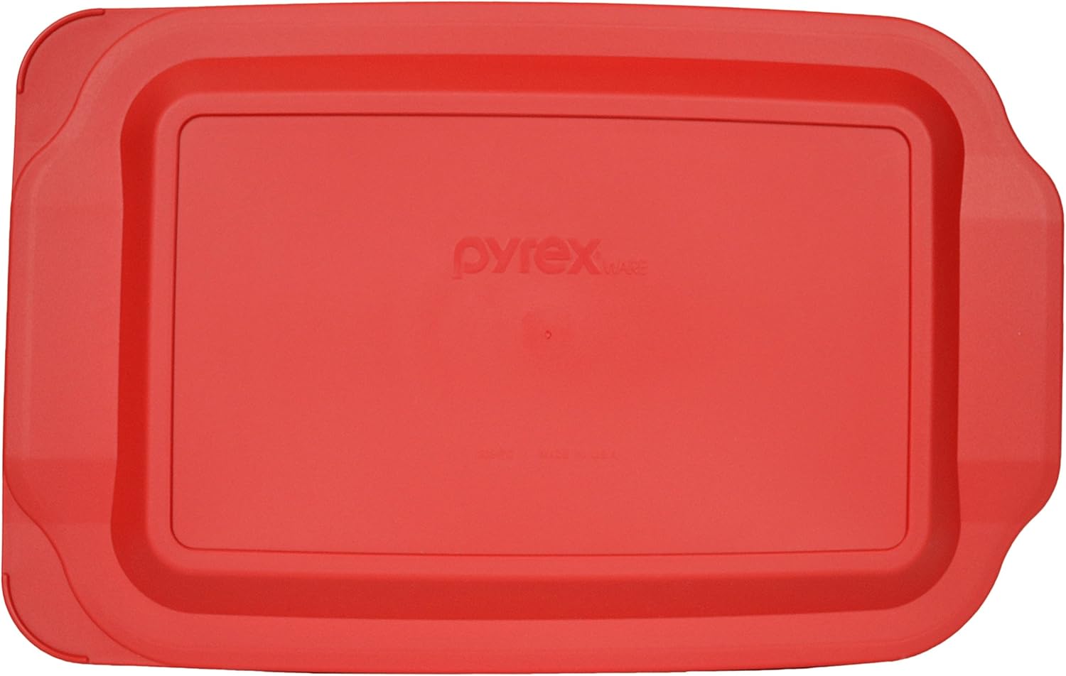 Pyrex 233-PC 3qt Red Replacement Food Storage Lid, (Only Fits Pyrex 233 Glass Dish NOT Pyrex C-233 Dish) Made in the USA