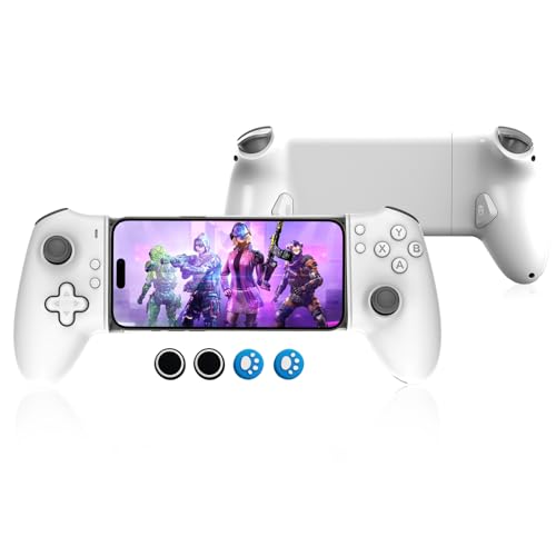 G-STORY Mobile Gaming Controller USB-C Wired&Bluetooth for Android,Dual Hall Joysticks&Ergonomic Design | Plug-and-Play Stream PC,Xbox,PS,Cloud Console Gaming android game controller (Midnight)
