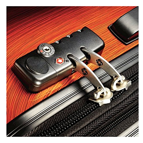 Samsonite Winfield 2 Hardside Expandable Luggage with Spinner Wheels, Brushed Anthracite, Checked-Large 28-Inch