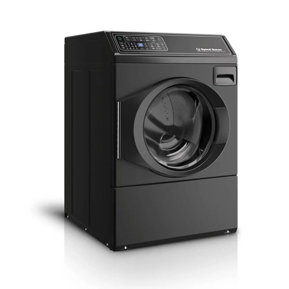 Speed Queen FF7009BN 3.5 Cu. Ft. Black Front Load Washer with Pet Plus