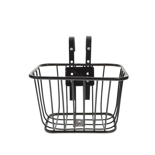 Bike Basket Bicycle Cycling Basket Metal Bike Front Storage Basket Bike Handlebar Basket Holder Riding Storage Gadget Bike Accessories